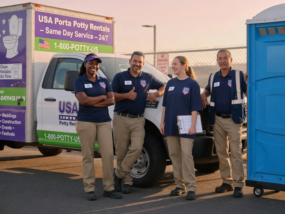 Porta Potty Rental company in Lehi, UT